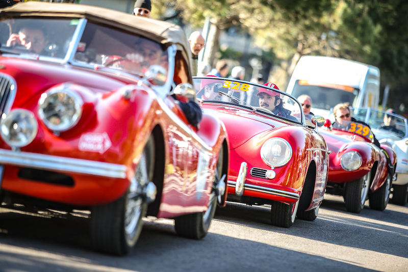 Mille Miglia 2019 : Alfa Romeo taglia il traguardo di Roma in testa