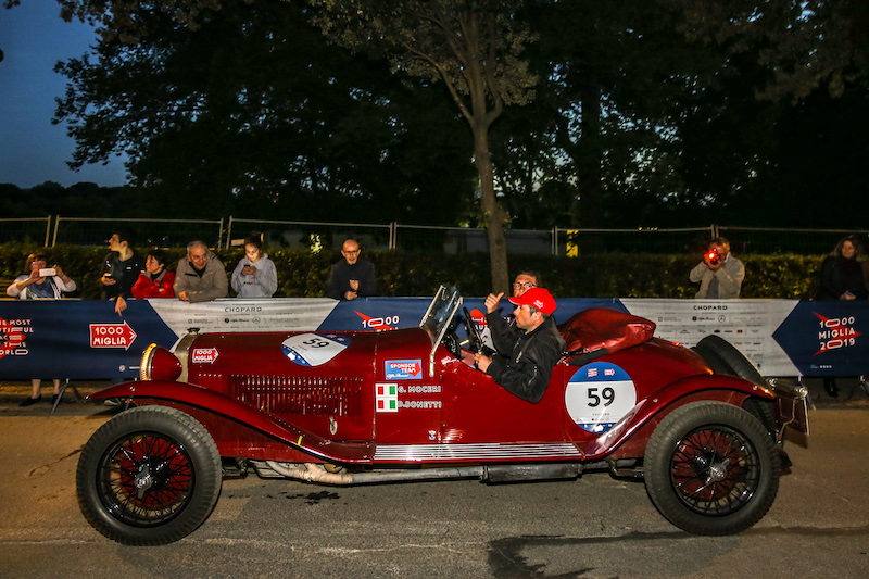 Mille Miglia 2019 : Alfa Romeo taglia il traguardo di Roma in testa
