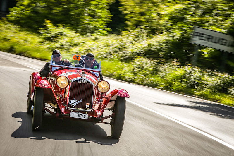 Mille Miglia 2019 : Alfa Romeo taglia il traguardo di Roma in testa