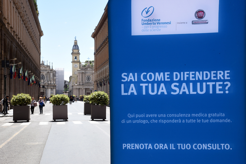 Salute al maschile: il Ducato di Fiat Professional fa tappa a Verona Salute al maschile: il Ducato di Fiat Professional fa tappa a Verona