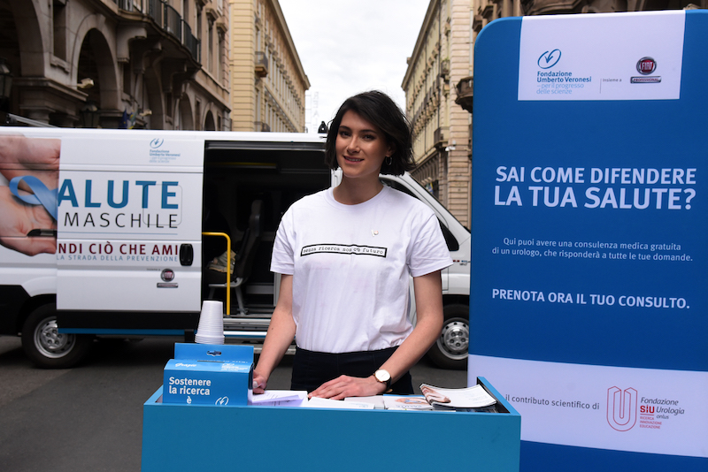 Salute al maschile: il Ducato di Fiat Professional fa tappa a Verona Salute al maschile: il Ducato di Fiat Professional fa tappa a Verona