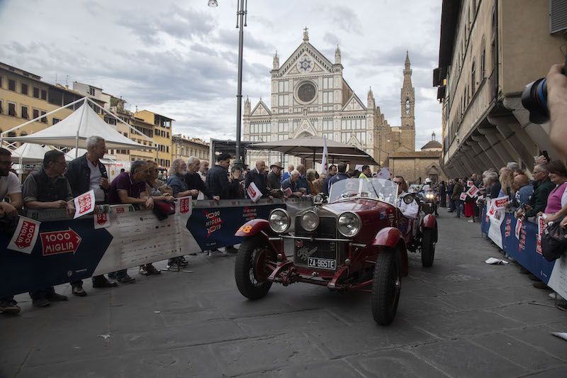 Mille Miglia, prosegue il testa a testa tra Moceri-Bonetti e Vesco-Guerini Mille Miglia, prosegue il testa a testa tra Moceri-Bonetti e Vesco-Guerini