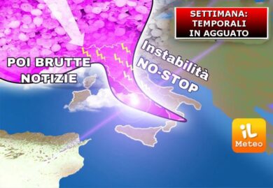 Meteo settimana, temporali in agguato ma farà più caldo