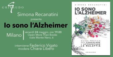 “Io sono l’Alzheimer”: venerdì la presentazione del libro di Simona Recanatini