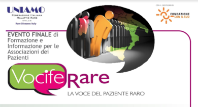 “VocifeRare”: il 24 e 25 maggio a Bari l’ultimo incontro di UNIAMO