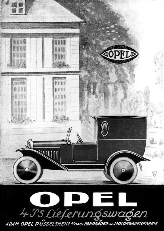 Opel veicoli commerciali, 120 anni di storia