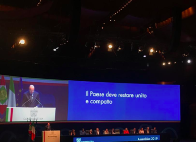 Confindustria,patto politico per la manovra.Bacchettate a Salvini sullo spread