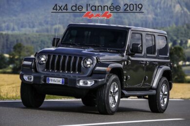 Jeep Wrangler è “4×4 de l’Année 2019”