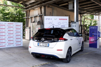 Enel X,Nissan e RSE avviano la prima sperimentazione Vehicle to Grid