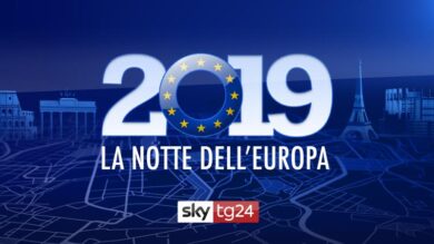 ASCOLTI TV, Sky Tg24 vola nella notte delle elezioni europee 2019. I numeri