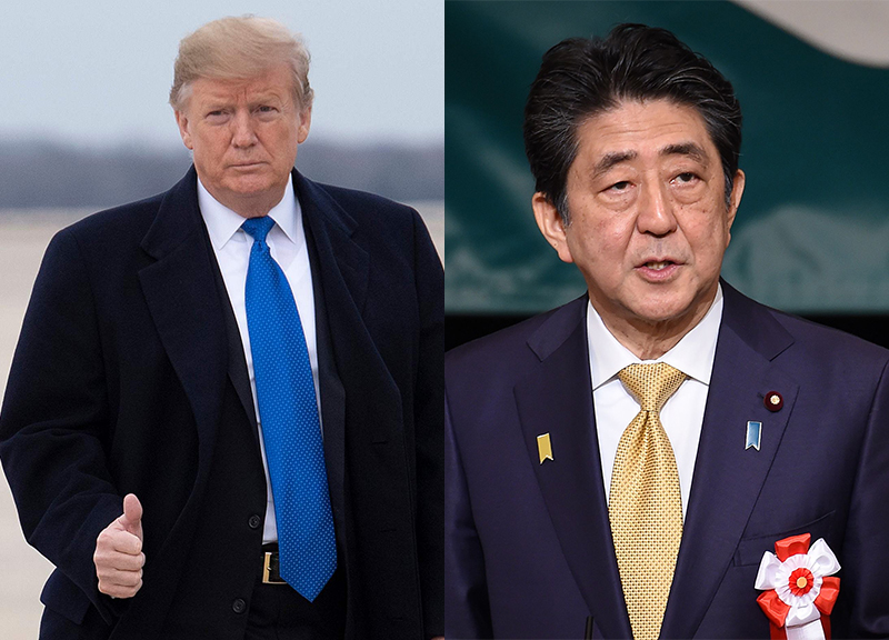 Trump in Giappone da Abe, asse anti Cina: “Rapporti mai così forti” Trump in Giappone da Abe, asse anti Cina: “Rapporti mai così forti”