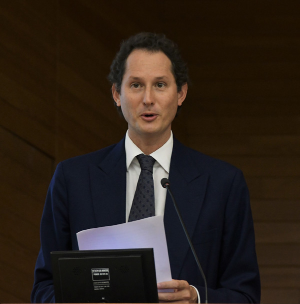 John Elkann all’Università Bocconi di Milano John Elkann all’Università Bocconi di Milano