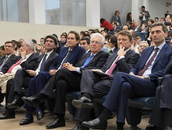 John Elkann all’Università Bocconi di Milano John Elkann all’Università Bocconi di Milano
