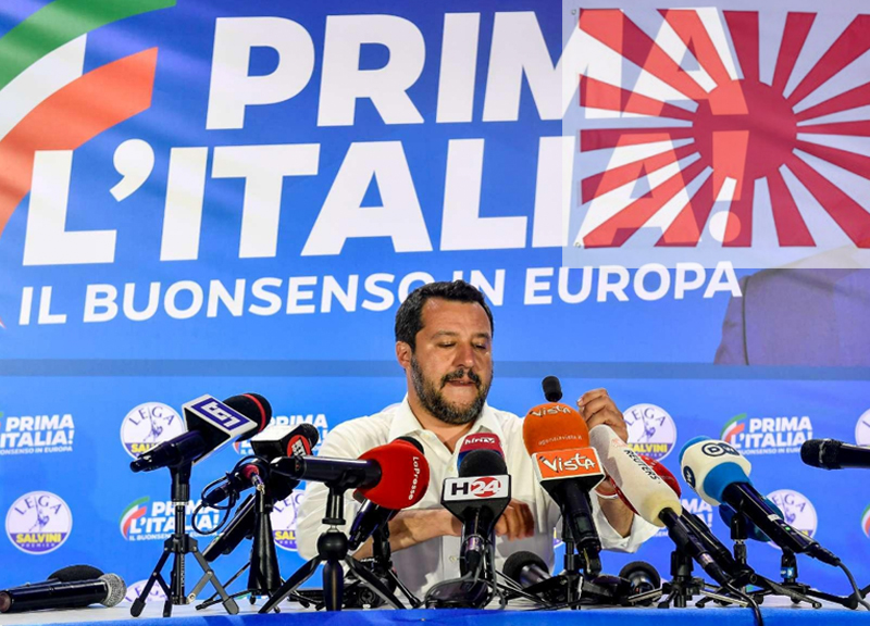Salvini prenota il Campidoglio. La sfida: “Raggi bocciata, noi siamo pronti” Salvini prenota il Campidoglio. La sfida: “Raggi bocciata, noi siamo pronti”