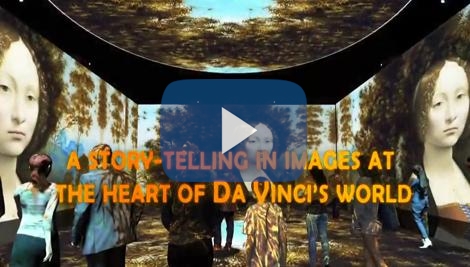 Leonardo da Vinci 3D, mostra alla Fabbrica del Vapore. VIDEO Leonardo da Vinci 3D, mostra alla Fabbrica del Vapore. VIDEO
