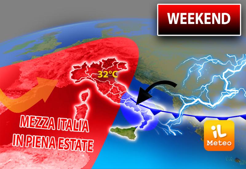 Meteo, nel weekend mezza Italia in piena estate, si vola a 32°C Meteo, nel weekend mezza Italia in piena estate, si vola a 32°C