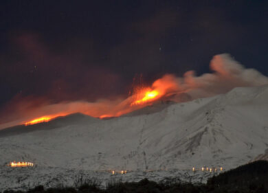Etna: svelata la causa dello sciame sismico durante l’eruzione del 2018