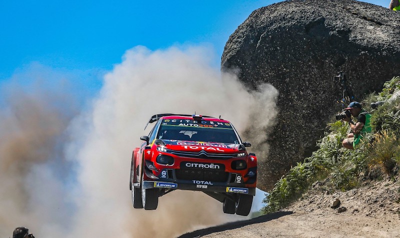 WRC, Rally del Portogallo – Il duo Citroen Ogier – Ingrassia giù dal podio