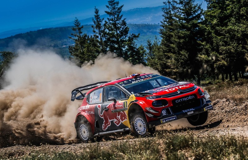 WRC, Rally del Portogallo – Il duo Citroen Ogier – Ingrassia giù dal podio