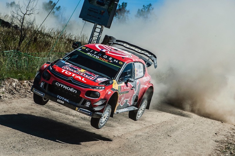 WRC, Rally del Portogallo – Il duo Citroen Ogier – Ingrassia giù dal podio