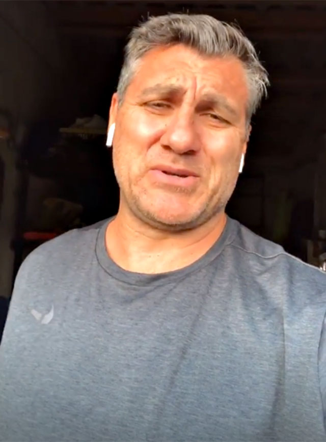 Vieri: “Più grasso di 10 chili,  dieta!”. Ma la Caracciolo lo smaschera. FOTO