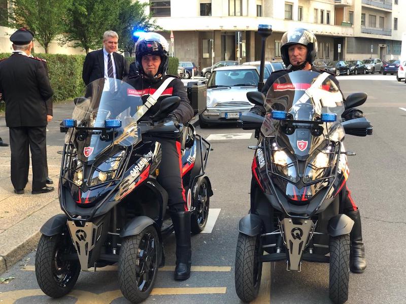 L’ Arma dei Carabinieri di Milano arruola due Qooder L’ Arma dei Carabinieri di Milano arruola due Qooder