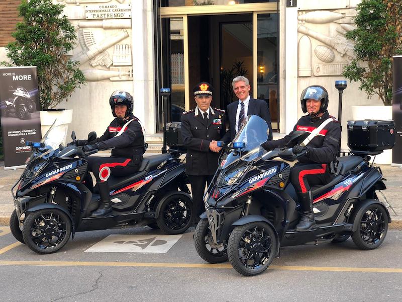 L’ Arma dei Carabinieri di Milano arruola due Qooder L’ Arma dei Carabinieri di Milano arruola due Qooder