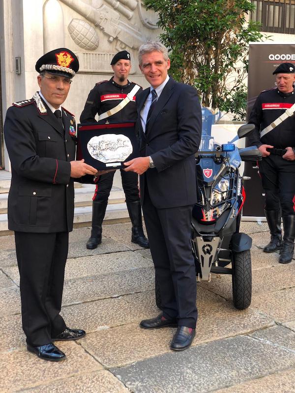 L’ Arma dei Carabinieri di Milano arruola due Qooder L’ Arma dei Carabinieri di Milano arruola due Qooder