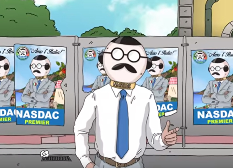 Nasdac, il rapper cartoon che canta contro Di Maio e Salvini Nasdac, il rapper cartoon che canta contro Di Maio e Salvini