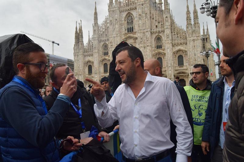 Salvini “padre” di meno di due italiani su dieci Salvini “padre” di meno di due italiani su dieci