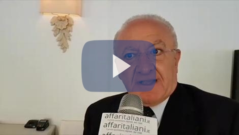 De Luca, Regione Campania “Necessarie alleanze Italia in Europa” De Luca, Regione Campania “Necessarie alleanze Italia in Europa”