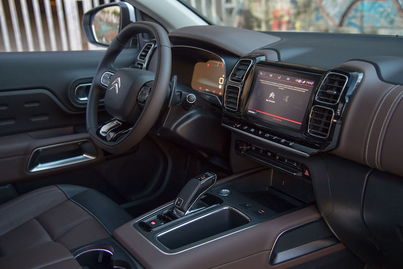 Citroen C5 Aircross disponibile con il motore benzina PureTech 180 S&S EAT8