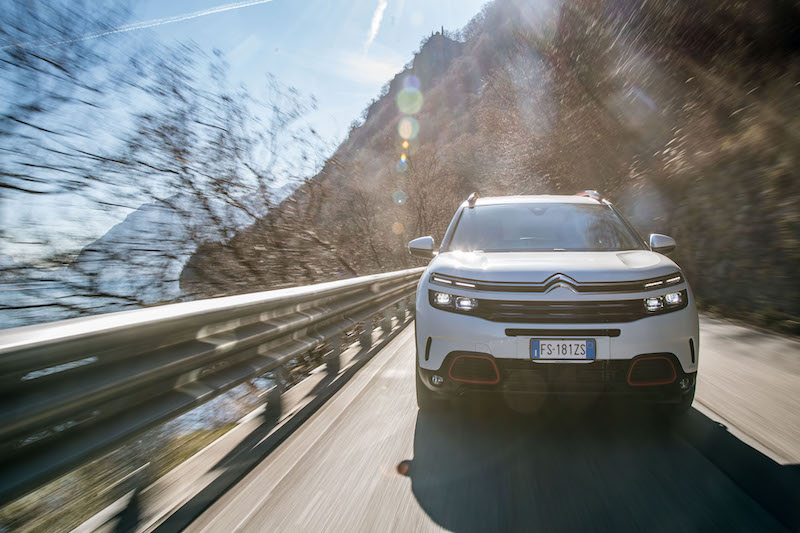 Citroen C5 Aircross disponibile con il motore benzina PureTech 180 S&S EAT8