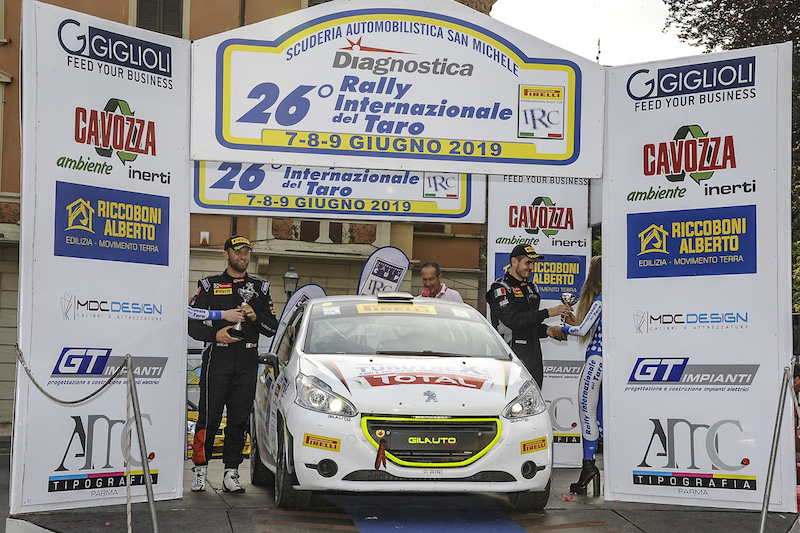 Peugeot Competition , Straffi si aggiudica il Rally del Taro