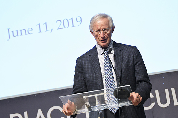 Prof.William Nordhaus Nobel per Economia 2018 a Milano per la ricerca economic Prof.William Nordhaus Nobel per Economia 2018 a Milano per la ricerca economic