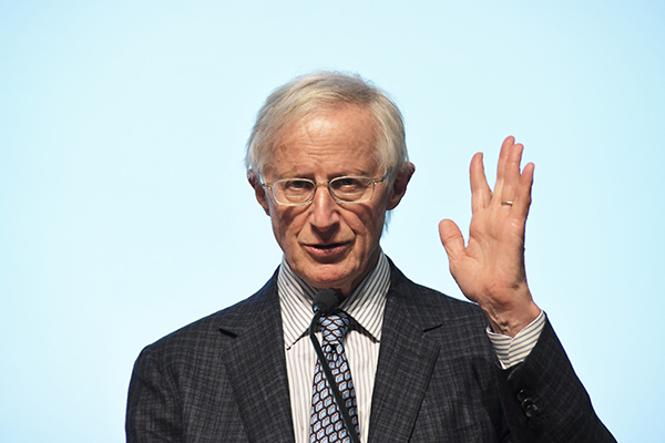 Prof.William Nordhaus Nobel per Economia 2018 a Milano per la ricerca economic Prof.William Nordhaus Nobel per Economia 2018 a Milano per la ricerca economic