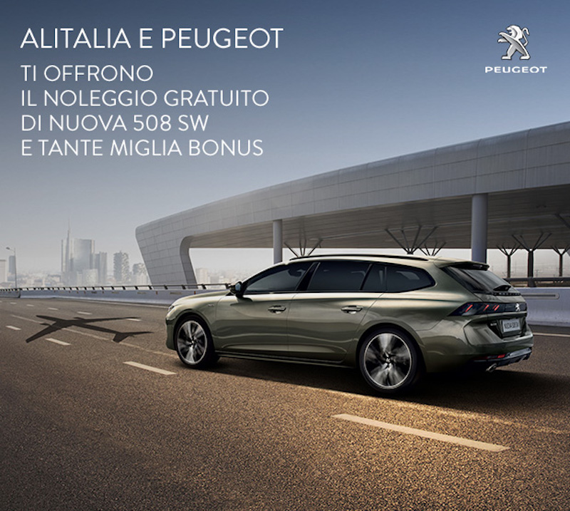 peugeot 508 sw ed Alitalia il business prende il volo peugeot 508 sw ed Alitalia il business prende il volo