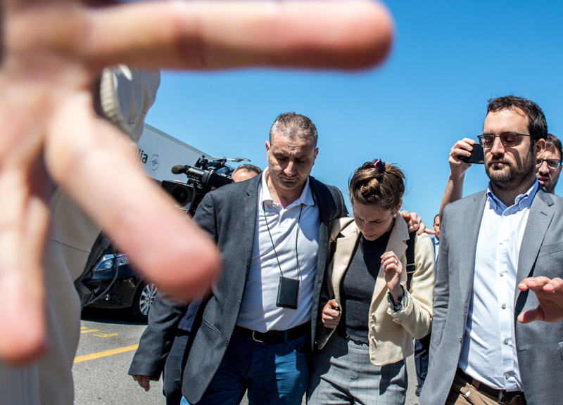 Amanda Knox torna in Italia dopo 8 anni a un convegno sulla giustizia. FOTO