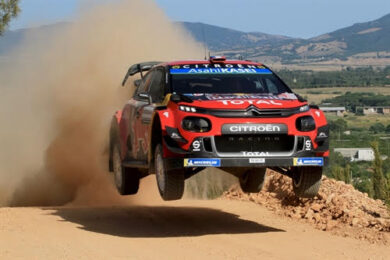 WRC, Rally di Sardegna – Il team Citroen Racing comincia alla grande