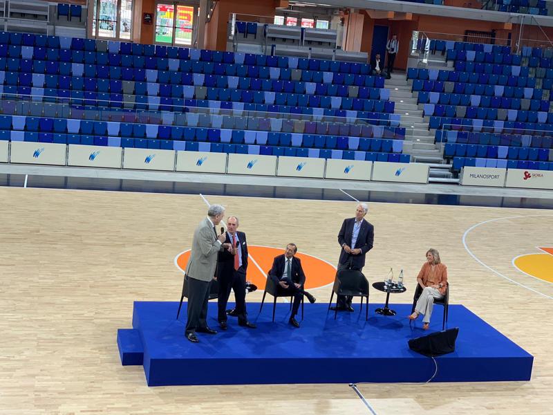 Sala inaugura il Palalido: “E’ la nuova casa dello sport” Sala inaugura il Palalido: “E’ la nuova casa dello sport”