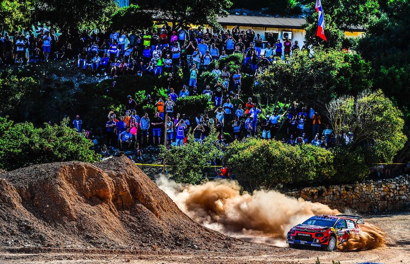 WRC, Rally Sardegna – La Citroen C3 di Ogier – Ingrassia fuori gioco WRC, Rally Sardegna – La Citroen C3 di Ogier – Ingrassia fuori gioco