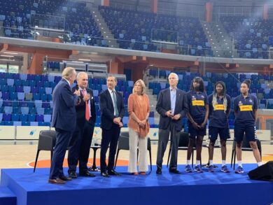 Sala inaugura il Palalido: “E’ la nuova casa dello sport”