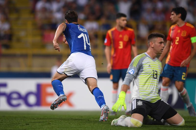 Italia Under 21, Di Biagio: “Serata irreale, Chiesa ci ha trascinato”