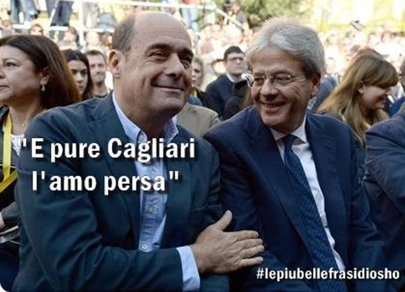 Elezioni Sardegna e Lotti, nuove batoste per il Pd. Si scatena l’ironia social