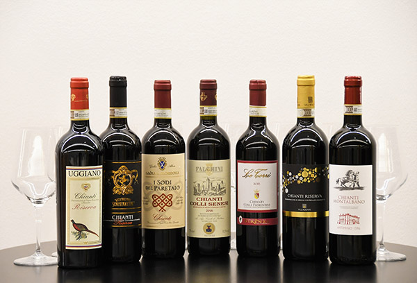 Chianti, boom dell’export di vini rossi