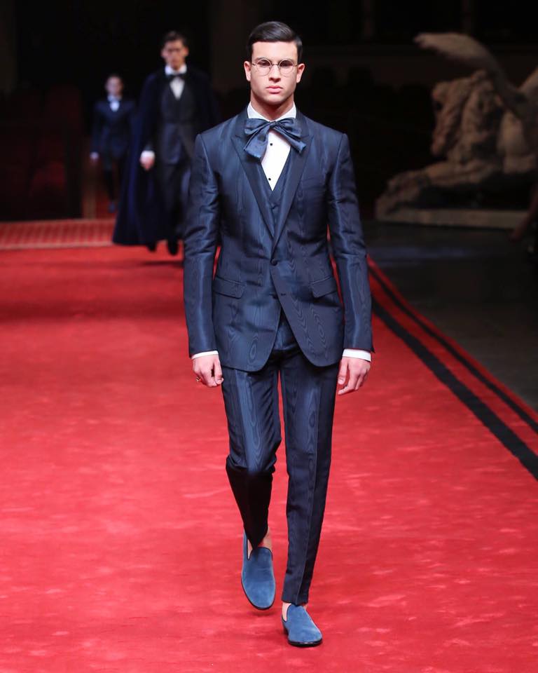 Mattia Narducci, da Armani a D&G, il nuovo volto della moda italiana. FOTO