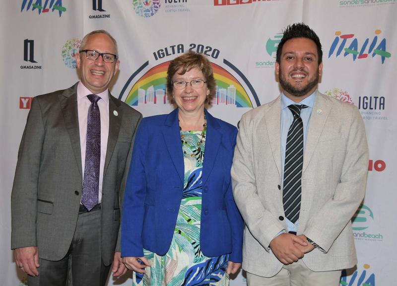 Alessandro Cecchi Paone testimonial IGLTA 2020 a Milano