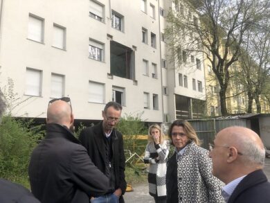 Ponte Lambro, avviata messa in sicurezza del palazzo in via Ucelli di Nemi