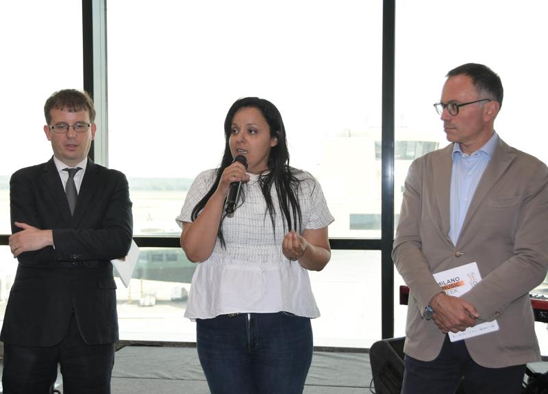 Milano Music Week 2019 con Levante a Malpensa. Milano Music Week 2019 con Levante a Malpensa.
