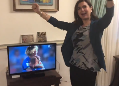 Boldrini scatenata, quanta esultanza per le azzurre. “Il sogno continua”